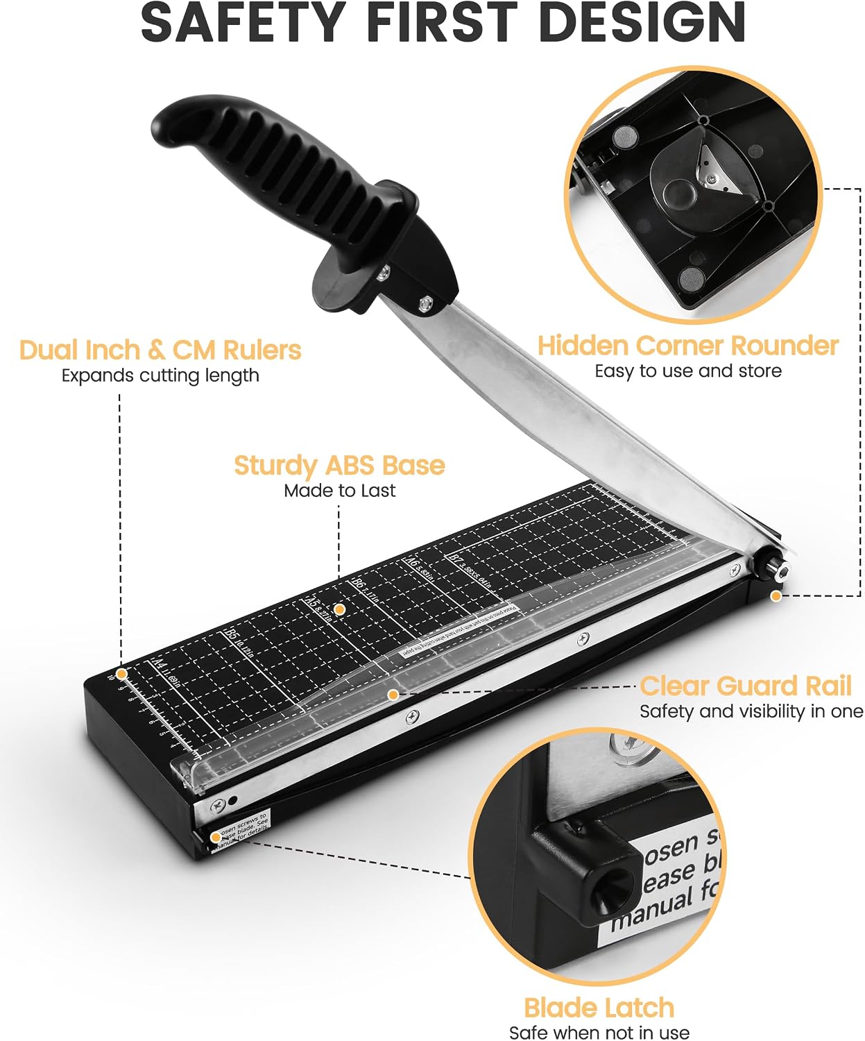 12-Inch Heavy-Duty Paper Cutter