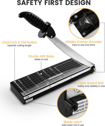 12-Inch Heavy-Duty Paper Cutter